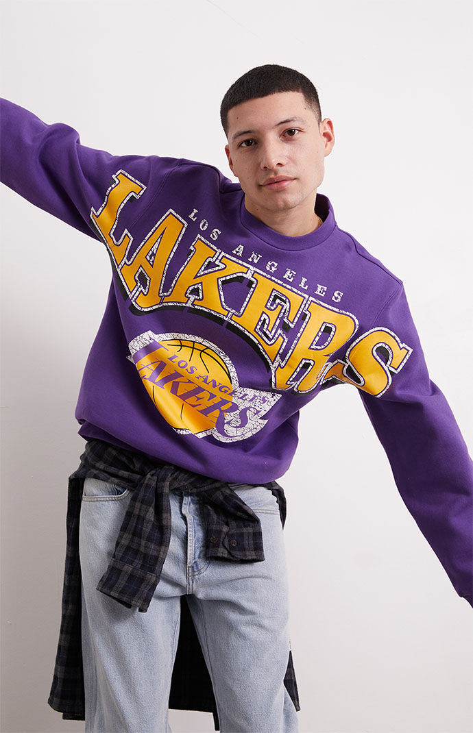 LA Lakers Crew Neck Sweatshirt