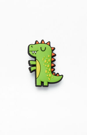 Green Dino Jibbitz Charm image number 1