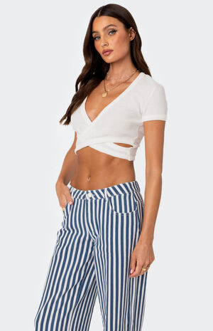 Dez Crisscross Waffle Top image number 4