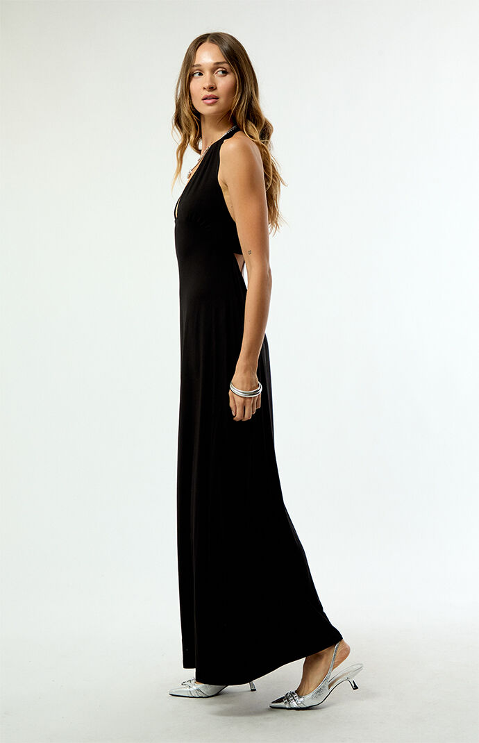 Third Charm Alexa Halter Midi Dress