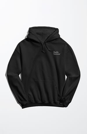 Black Pacific Sunwear Hoodie image number 1