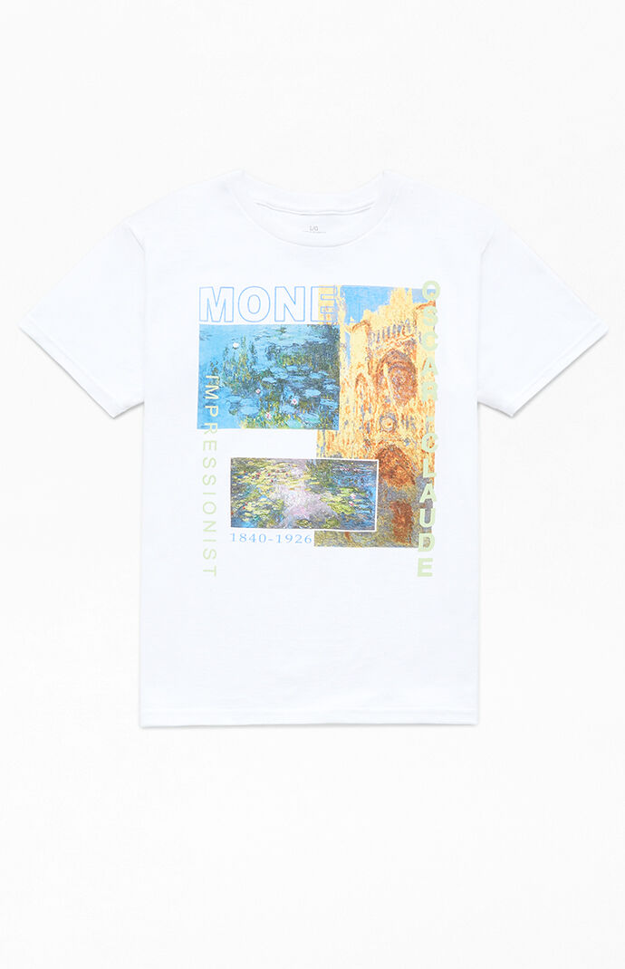 Image: Kids Monet Paintings T-Shirt