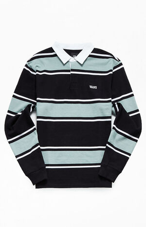 Palmer Long Sleeve Rugby Polo Shirt image number 1