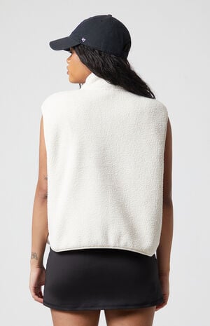 Active Ski Fleece Back Track Sherpa Vest image number 5