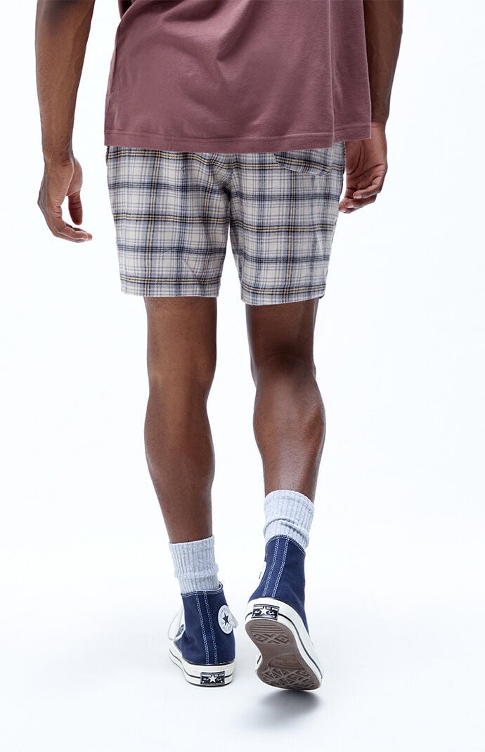 Pacsun sales plaid shorts
