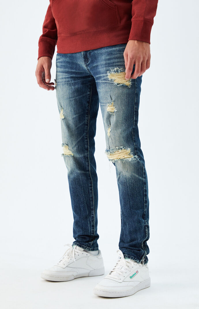Pacsun shop zipper jeans