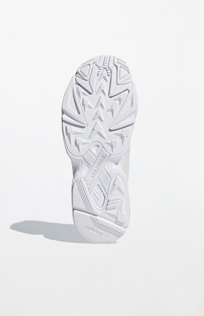 adidas falcon white womens shoes