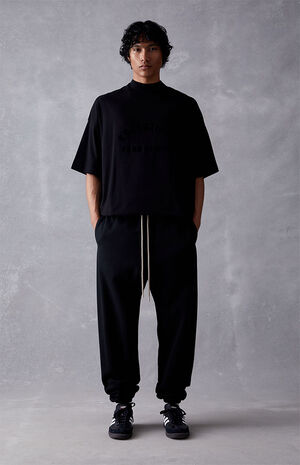 Fear of God Essentials Jet Black Sweatpants