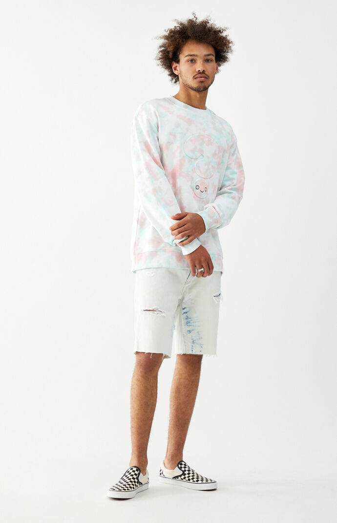 x FriendsWithYou Tie-Dyed Crew Neck Sweatshirt