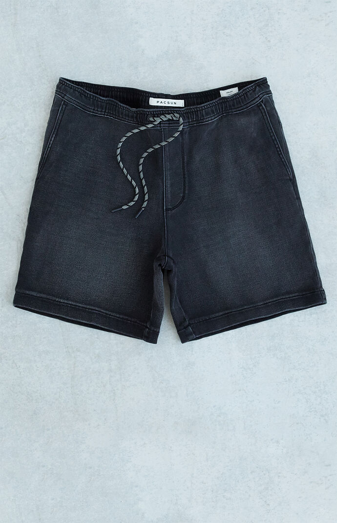Josiah Knit Denim Volley Shorts