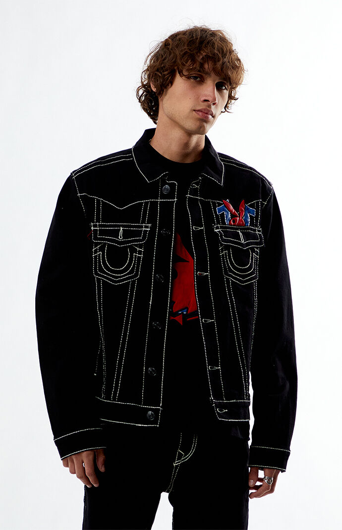 True Religion デニムジャケット 2025年最新】TRUE RELIGION メンズ Gジャン・デニムジャケットの