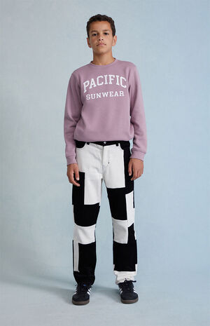 Roll The Dice Corduroy Straight Leg Jeans image number 1