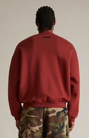 Crimson Heavy Fleece Crew Neck Sweatshirt image number 4