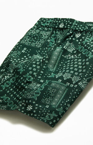 Green Bandana 15" Swim Trunks image number 4