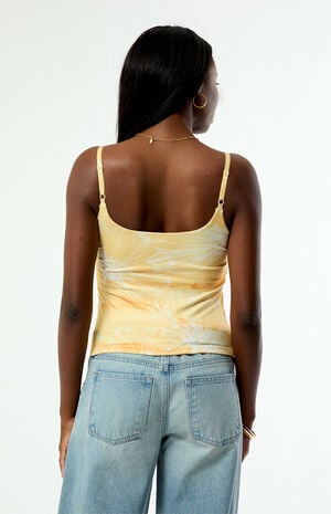 AOP Tonal Flowers Tank Top image number 4