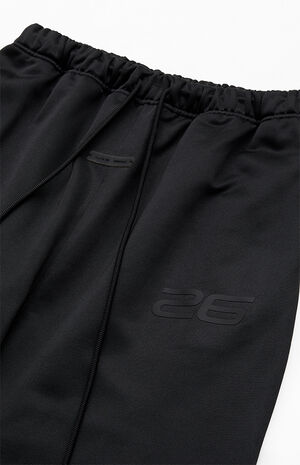 Vintage Black Lounge Baggy Sweatpants image number 2