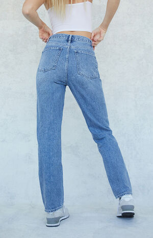 Eco Paint Splatter Dad Jeans image number 4