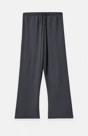 Iron Gray Fleece Flare Sweatpants image number 1