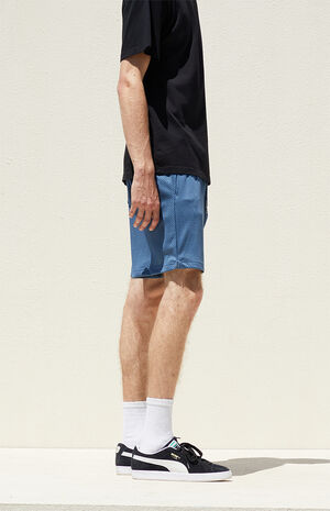 Blue Mesh Shorts image number 3