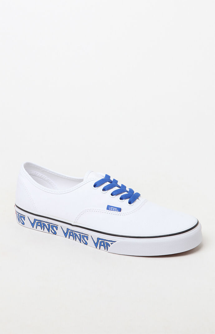 vans sketch sidewall white