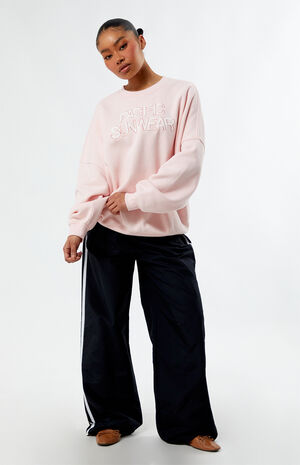 Pacific Sunwear Zip Zag Crew Neck Sweatshirt image number 4