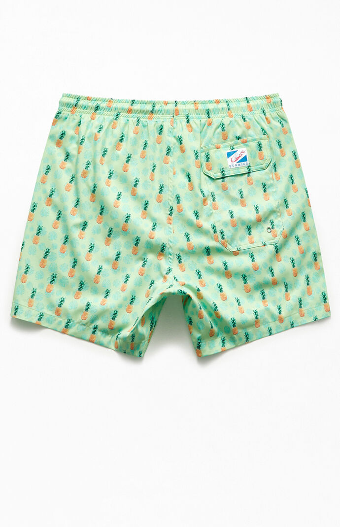 Pineapple Vibes 14" Swim Shorts