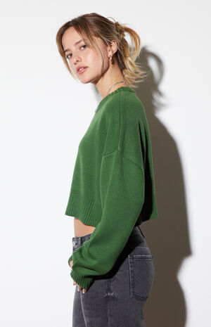 Amalia Boxy Cropped Sweater image number 2