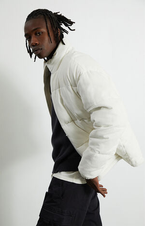 Corduroy Puffer Jacket image number 1