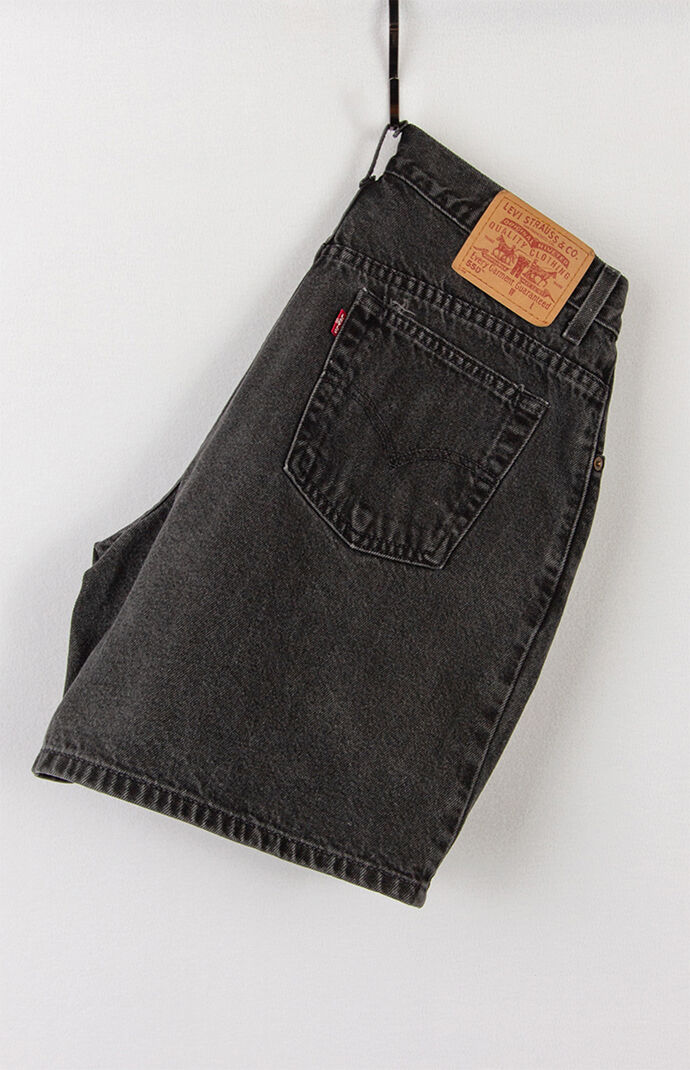 Upcycled Levi's 550 Relaxed Fit Denim Shorts