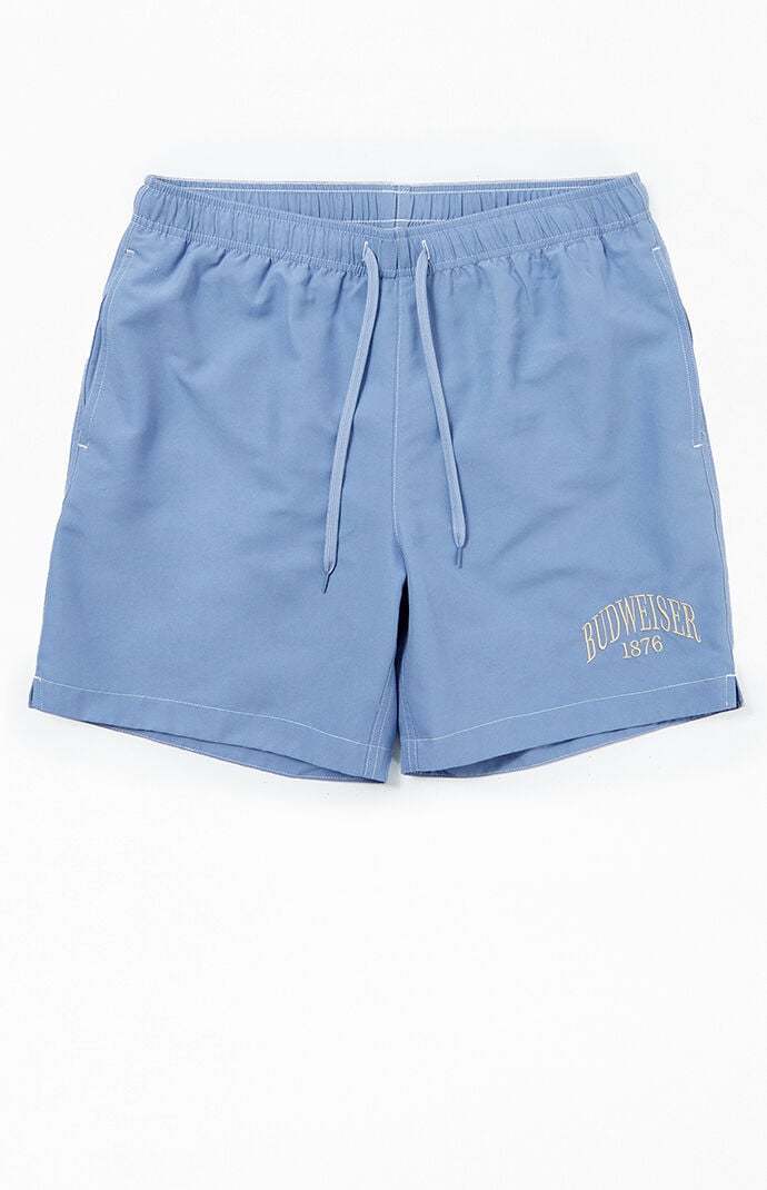 Budweiser swim trunks pacsun 2025