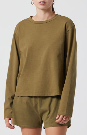 Active Soft Cotton Long Sleeve T-Shirt image number 5