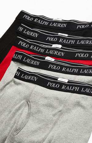achterlijk persoon Uitsteken gebonden Polo Ralph Lauren Multi 5-Pack Boxer Briefs | PacSun