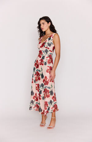 Arabella Bias Midi Dress image number 3