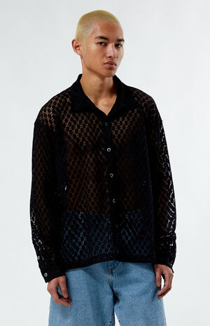 Lace Long Sleeve Shirt image number 1