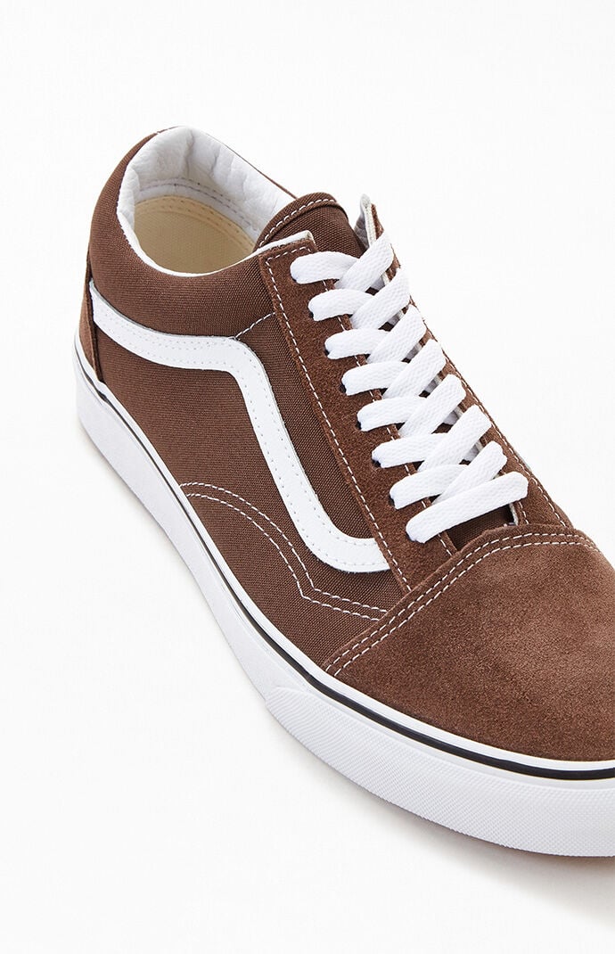 Brown old school vans cheap