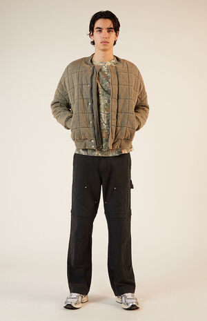 Quilted Bomber Jacket image number 5