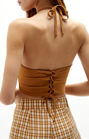 Beach Tie Back Halter Top image number 2