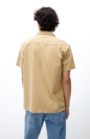 Brown Pocket Resort Camp Shirt Brown Pocket Resort Camp Shirt image number null