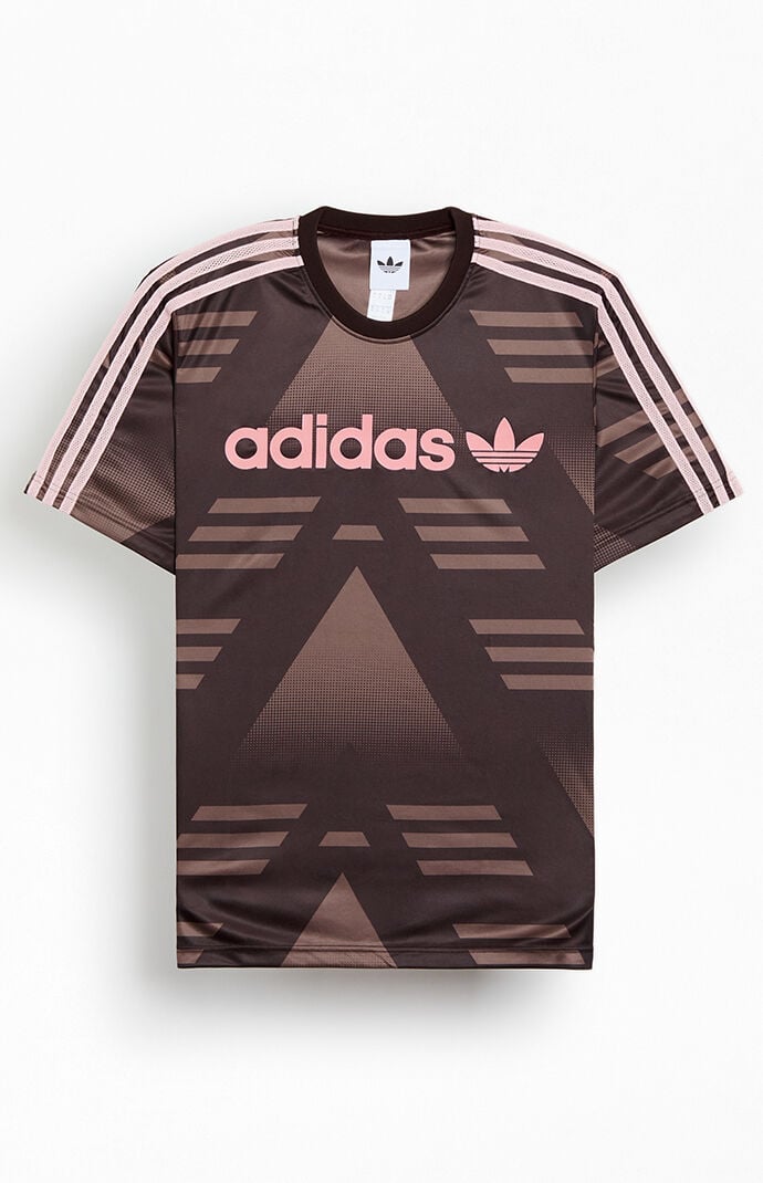 adidas Brown Sponsored Short Sleeve Jersey