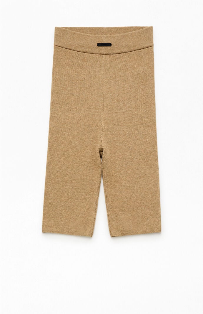 Fear of God ESSENTIALS Women’s Dune Ribbed Knit Biker Shorts
