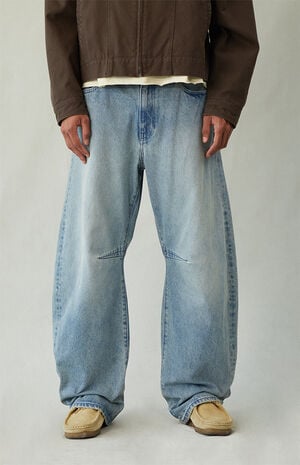 Mason Baggy Barrel Jeans Light Blue image number 2