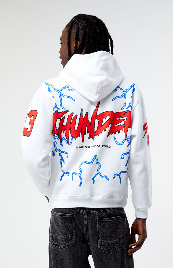 White deals hoodie pacsun