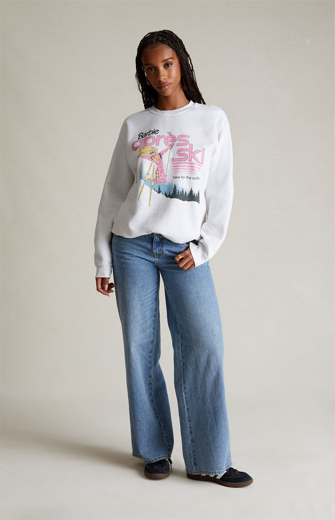Crew neck sales and jeans