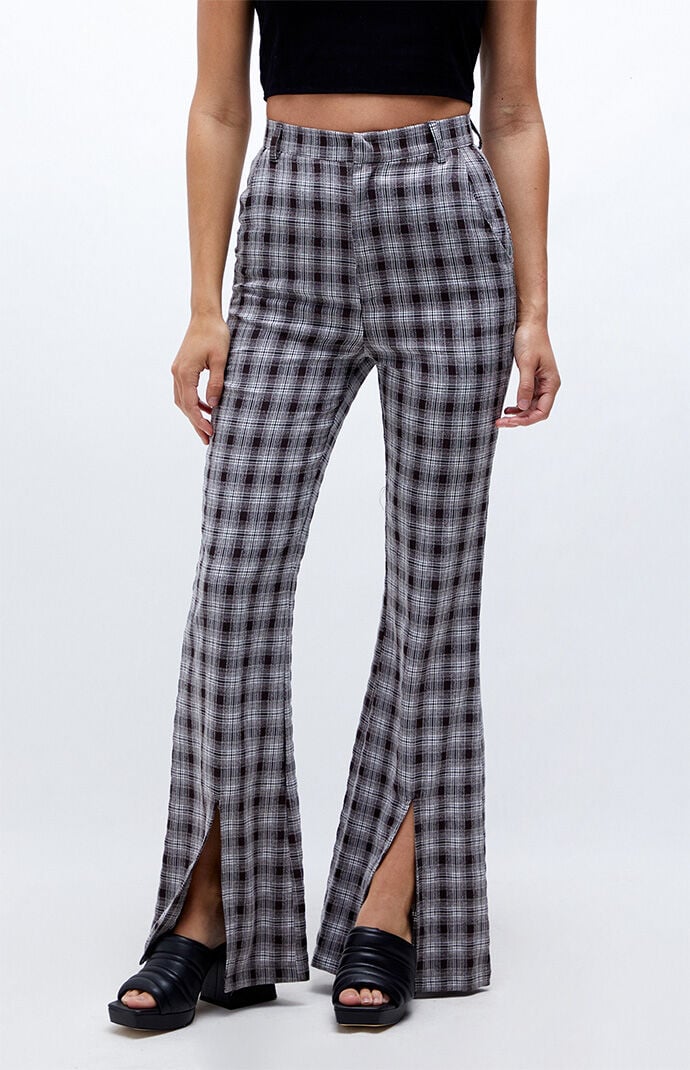 plaid pants\