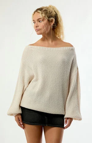 Wren Off-The-Shoulder Sweater image number 2