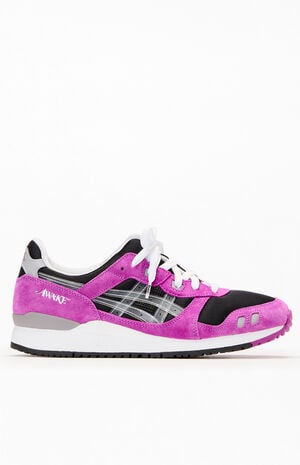 x Asics Purple Gel Lyte III OG Shoes image number 1