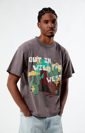 Wild West Puff Oversized T-Shirt image number 1