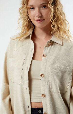 Oyster Oversized Shacket image number 3