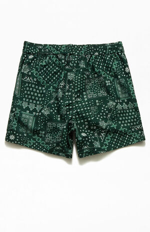 Green Bandana 15" Swim Trunks image number 2