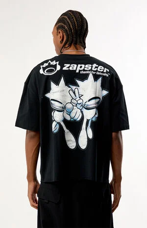 Zapster Cropped Boxy T-Shirt image number 4